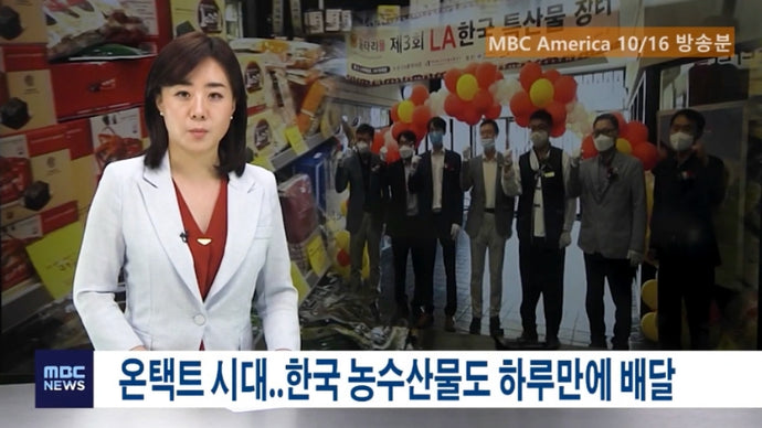 울타리몰 주최 제3회 LA 한인 장터 행사 MBC America 방송분