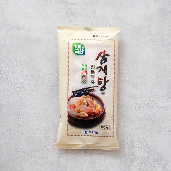 [청솔식품] 전통 삼계탕 재료 100g (티백)