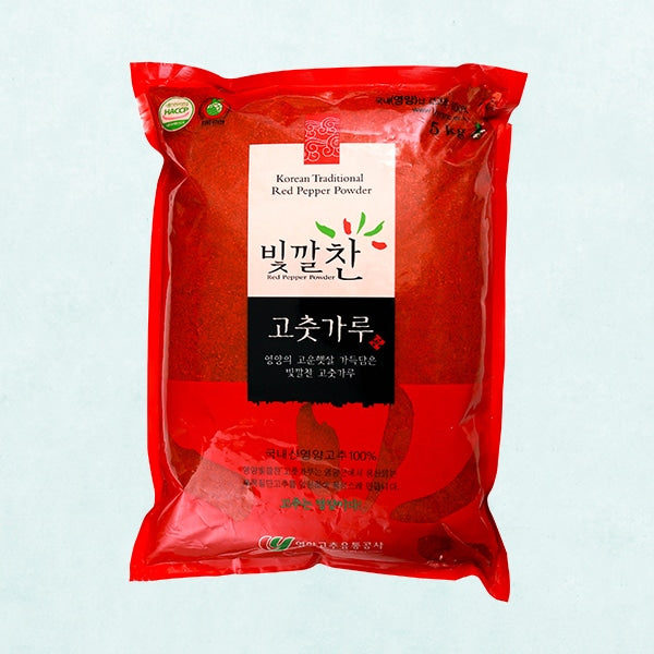 [영양고추유통공사] 빛깔찬 프리미엄 고춧가루 (김치용·매운맛) 5kg
