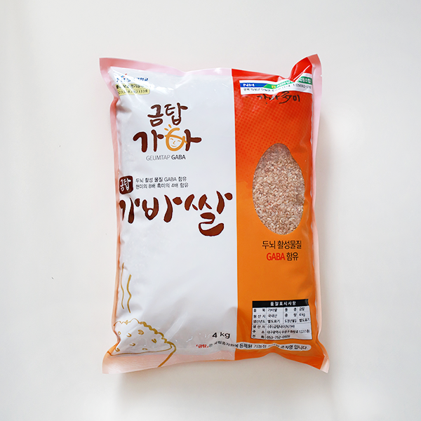 [금탑네이처] 5분도 가바쌀 4kg