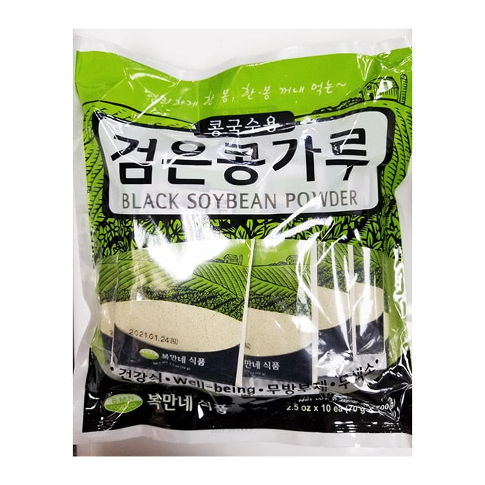 [복만네] 콩국수용 검은콩가루 (70g x10개)