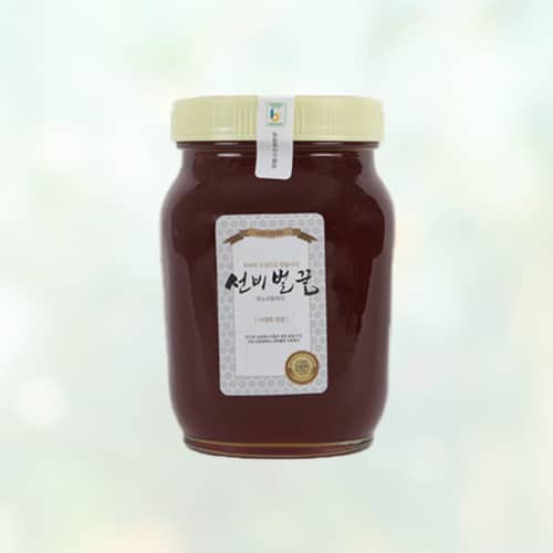[선비벌꿀] 소백산 밤꿀 2.4kg