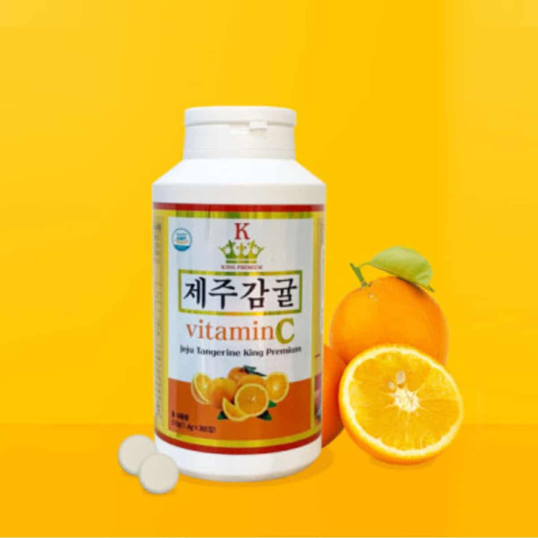 [BM제약] 킹프리미엄 제주감귤 츄어블 비타민 C 510g (365정)