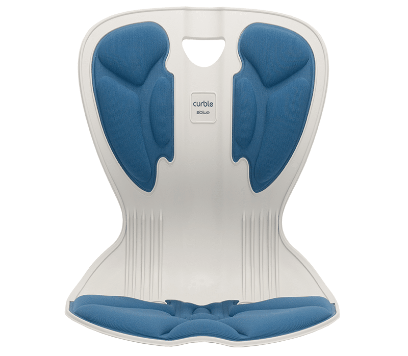 [에이블루] 커블체어 자세교정 좌식 의자 방석 (컴피-블루) x 2 (무료배송)
